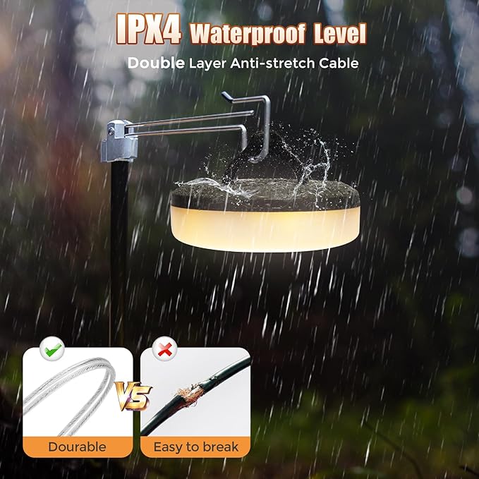 Miniatura 3 de LAMPARA SOLAR PARA ACAMPAR ENROLLABLES